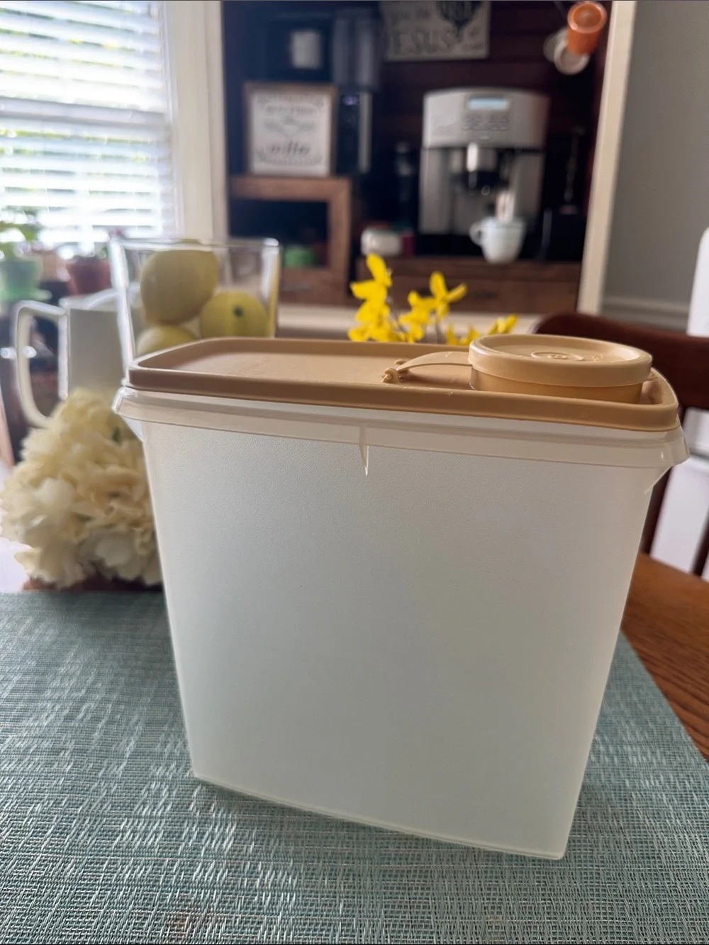 Vintage Tupperware Cereal Keeper